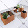 Corten Steel planters metal planter box