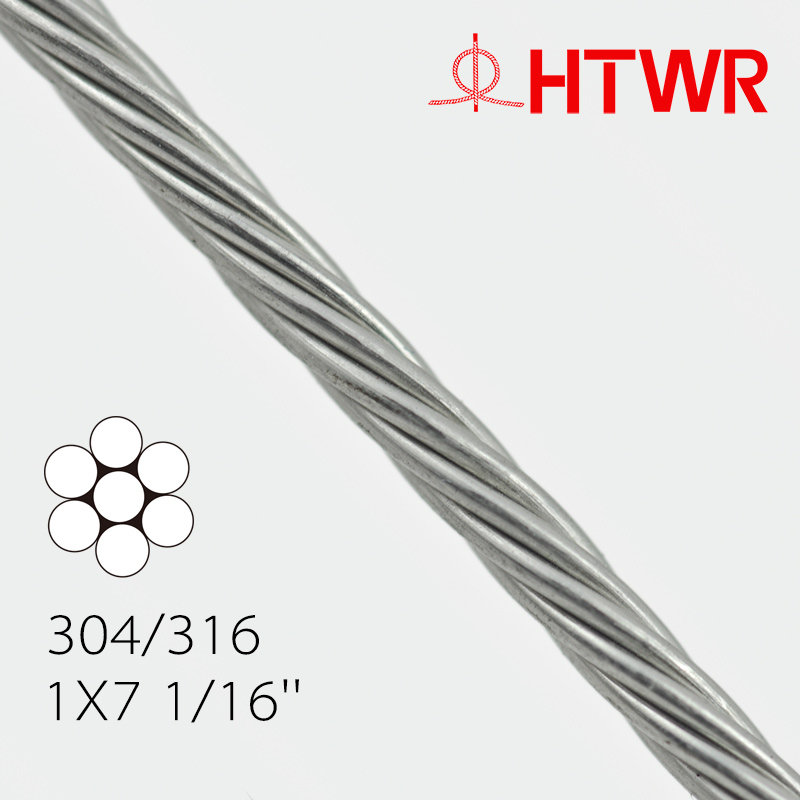 Stainless Steel Aircraft Cable 7x7