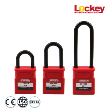 Lockey Patented Design Plastic Padlock