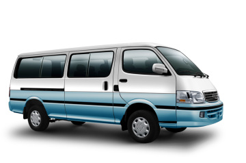 Jincheng 11 Seats Euro II Turbo Diesel Standard Roof Long Minibus (GDQ6531A1)
