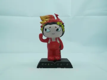 School plastic mascot, custom mascot figures with EN71 certificated