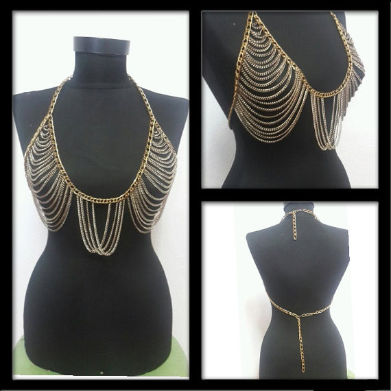 Body Chain Necklace