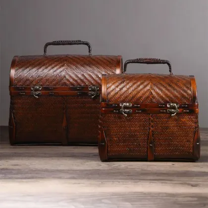 Portable Bamboo Tea Chest: Intangible Cultural Heritage for Outdoor Tea Parties