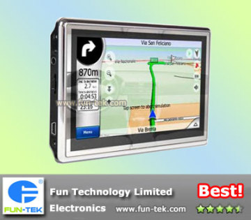 4.8-inch TFT-LCD Car GPS Navigation GPS Receiver Navigator Tracker Video MP3 MP4 FM Transmitter 2011 New Map