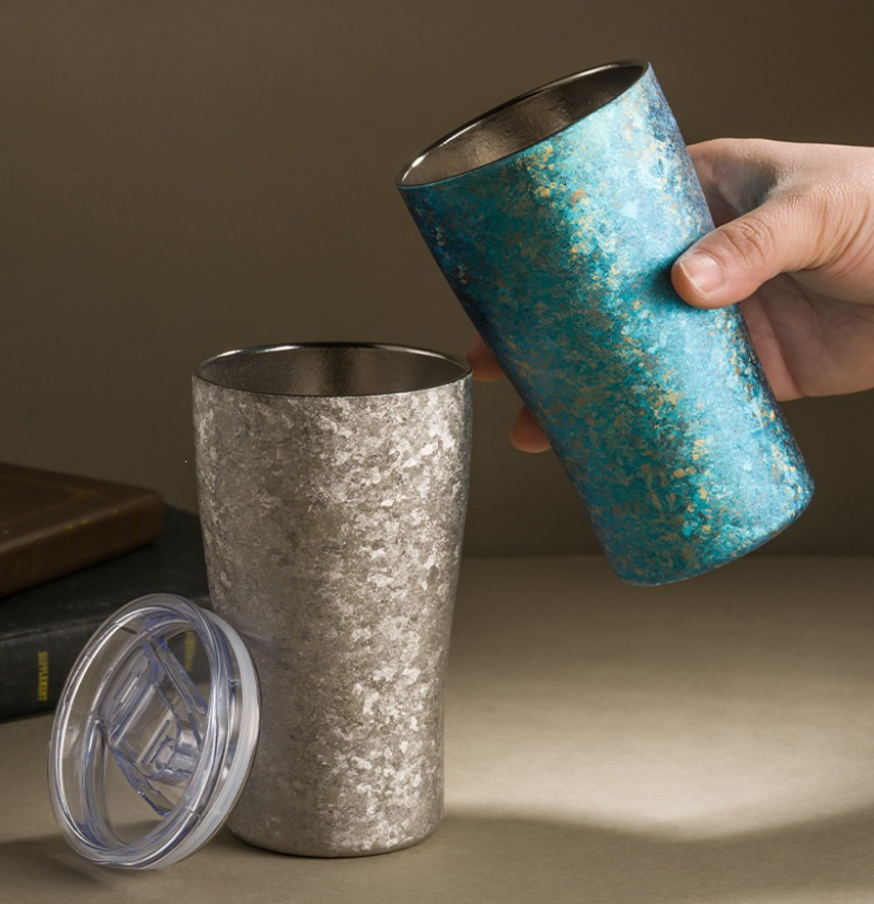 Ultralight Titanium Coffee Mug for Travel & Camping