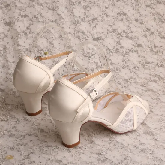 Wedding Block Heeled Shoes Sandals