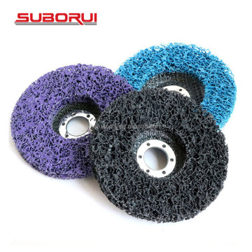 SUBORUI Aluminum Oxide Silicon Carbide Clean Abrasive Sanding Disc for Painting and Rust Removal