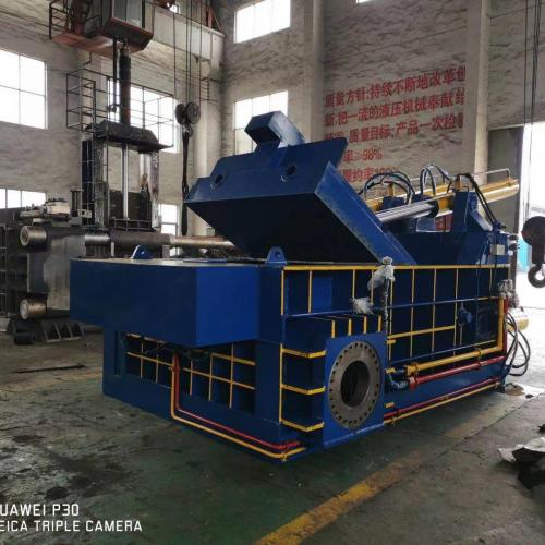 Light Ferrous And Non-ferrous Metal Scraps Steel Compactor