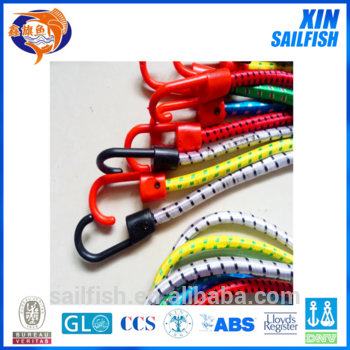 Factory wholesale custom elastic bungee rope with hooks