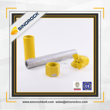 SINOROCK steel threaded hollow anchor grouting bar