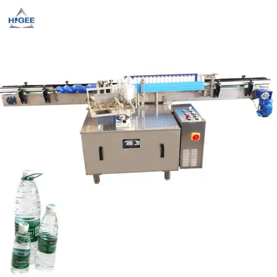 Plastic Bottle Labeling Machine for Shampoo Bottles and Tins