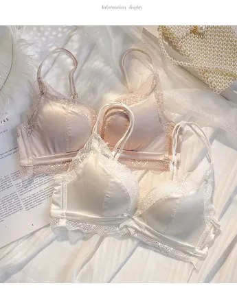 New Hot Sale Silk Women's Bra: Pure Silk Underwear with Low MOQ and Seductive Design