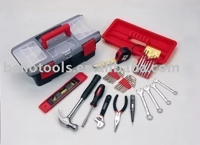 33 piece workmate tool set with plastic case