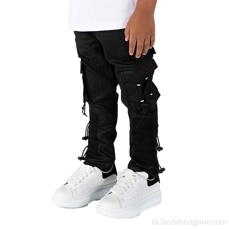 جین شلوار جین انباشته شده جین با کیفیت بالا