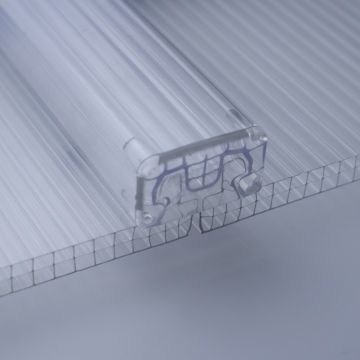 20mm Long Warranty U Lock Hollow Polycarbonate Sheet