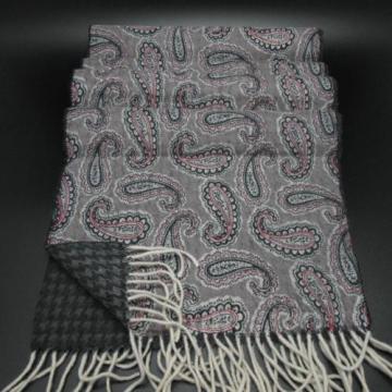 Tradational Print Design Woolen Scarf Pure Cashmere Shawl