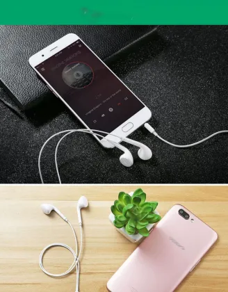 MH-133 3.5mm Gaming Headphones with Mic - Handsfree In-Ear Wired Earphones for Samsung, Huawei, Xiaomi, Oppo