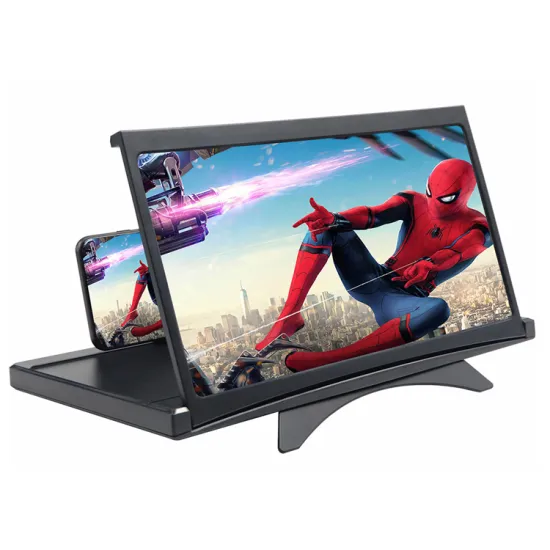 12 Inch Folding Pull-Type Mobile Phone Screen Magnifier - Anti Blue Light 3D Amplifier