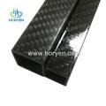 High strength custom size square carbon fiber tubing