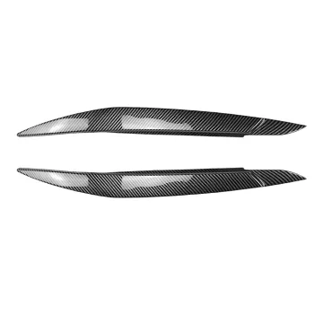 BMW X6 Series E71 Front Fog Light Eyebrows Cover Trim in Gloss Black Plastic Material: Car Accessories for 2008-2014 Models