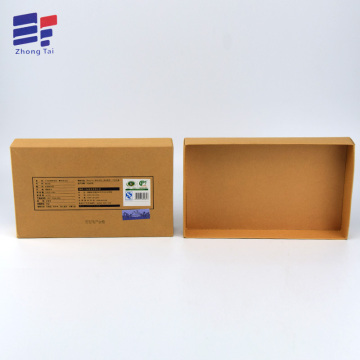 Kraft paper tea packaging box