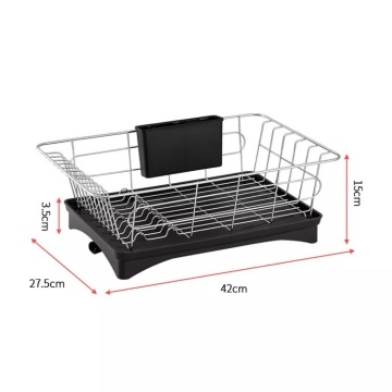 Stainless Steel Metal Wire Dish Drying Rack Holder