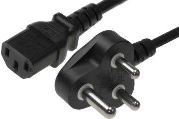 Wholesale Small quantity accept fast shipping 3 round pin power cord