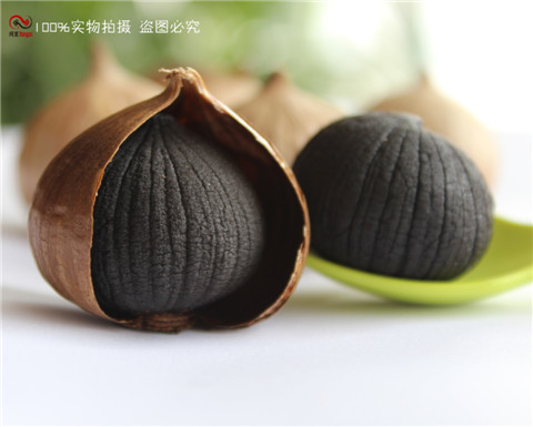 Organic Single ( Solo ) Bulb Black Garlic