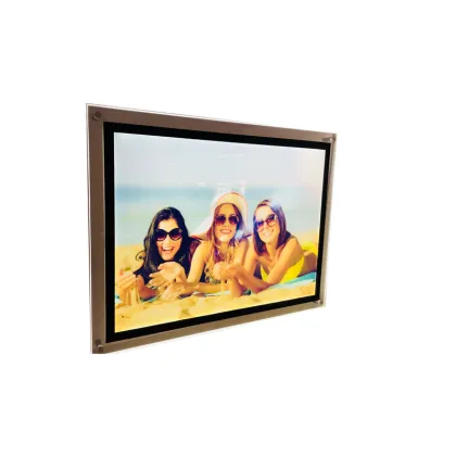 Customized Outdoor Waterproof Crystal Slim Light Box for Studio