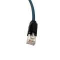 M12 أنثى إلى RJ45 محمية Cat 5e كابل