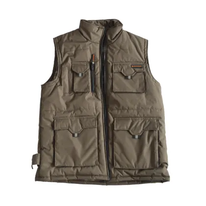 Fashion wholesale high quality outdoor men padded vest
