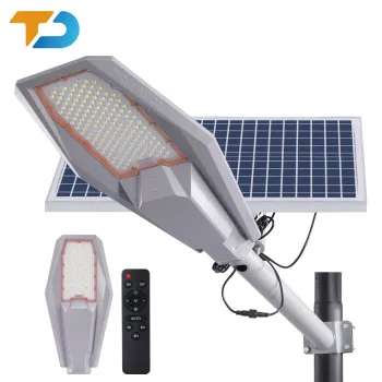 High-Power Solar LED Street Lights: TecDeft's 100W, 200W, 300W, and 400W Outdoor Fence Solar Street Lighting Solutions