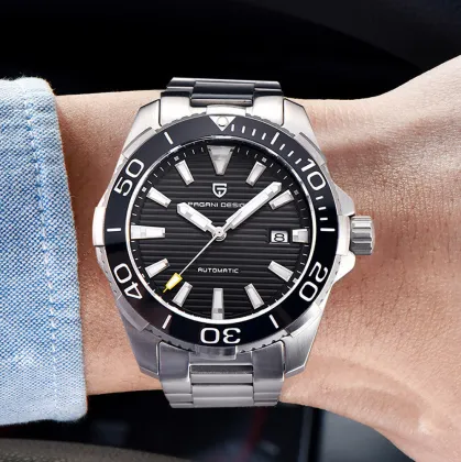 High Quality Polished Case Fully Automatic Mechanical Watch