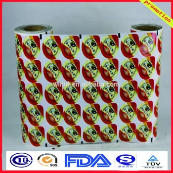 printing pudding heat peelable film
