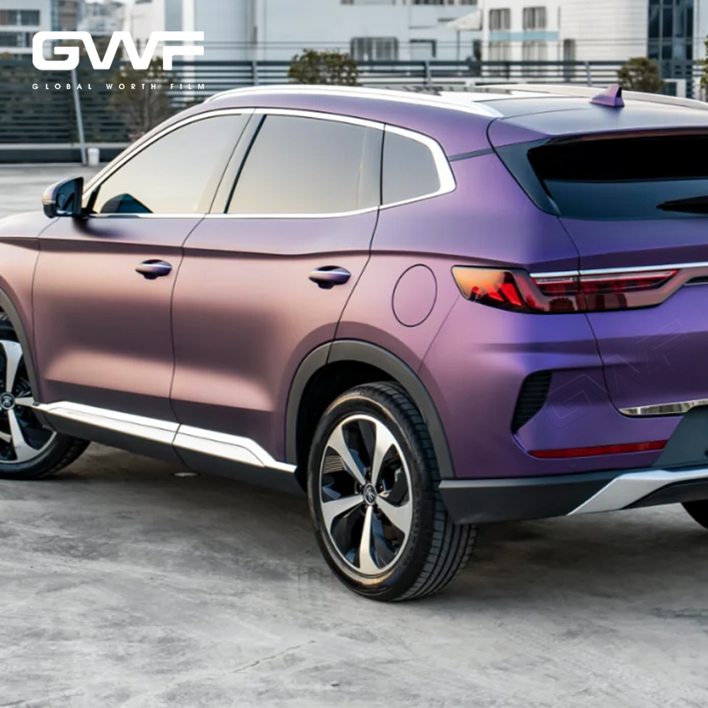 Matte Ghost Midnight Purple Color PPF