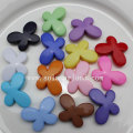 Opaque Colors Acrylic Butterfly Spacer Beads Design
