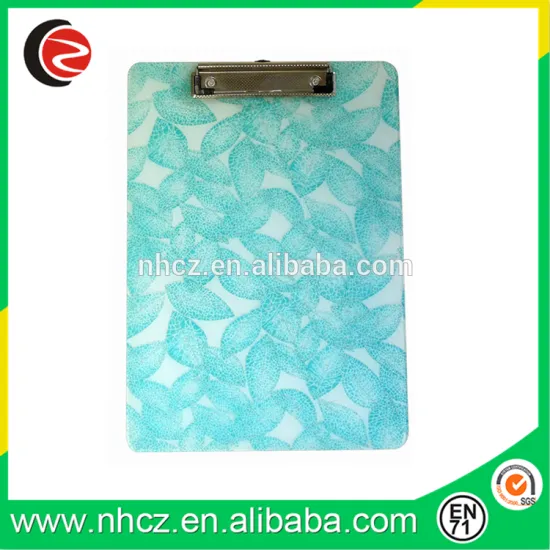 Customized Promotional Custom Printed Clipboard