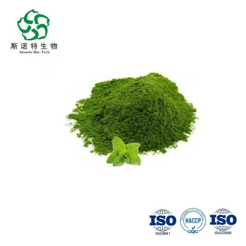 100% 천연 유기 페퍼민트 잎 가루