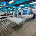 Turn over the roller conveyor line