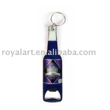 Metal bottle opener