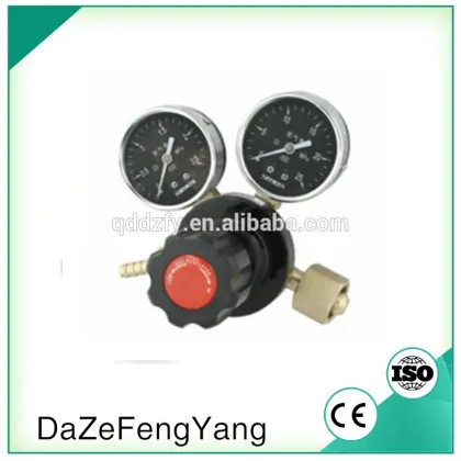 liquid nitrogen gas two stage pressure regulator