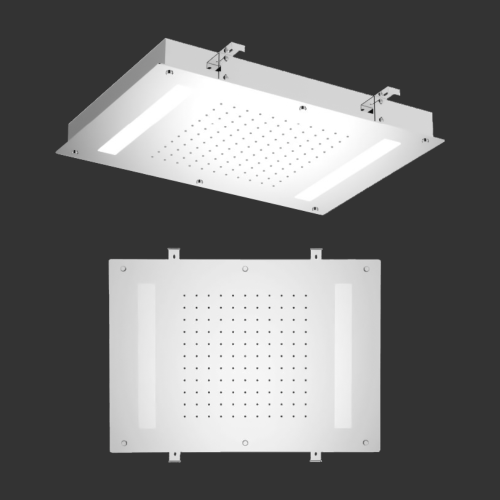 Wall Mounted Stainless Steel Big Rain Overhead Shower