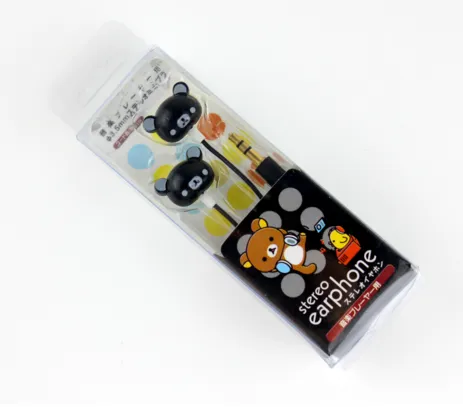 Promotion Lovely cartoon earphone, get free samples