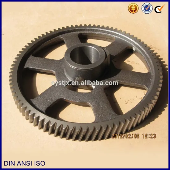DIN ANSI ISO CASTING STEEL GEAR