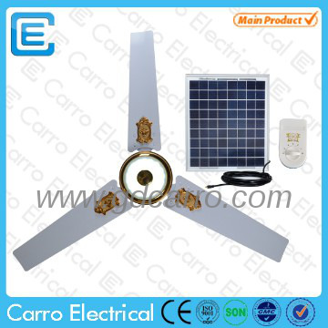 Pakistan market ceiling fan manufacturer solar system ceiling fan