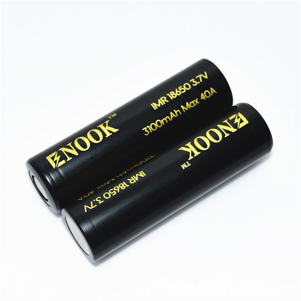 Enook 3100mah 18650 Rechargeable Battery