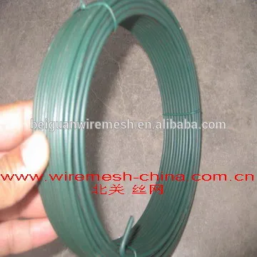 PVC coated wire & green coated wire profession factory