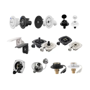RV Water Fill Inlet with Check Valve for Camper Motorhome Trailer Marine