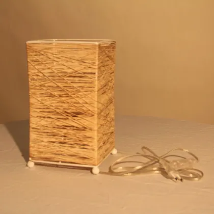 Prepare a vinegar table lamps