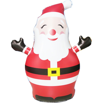 inflatable PVC Santa for Christmas decoration